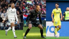 姆巴佩、奥布拉克和阿约泽·佩雷斯分别以赢得皮奇奇奖、萨莫拉奖和萨拉奖为